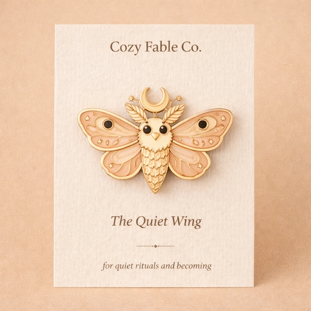 The Quiet Wing - Enamel Pin