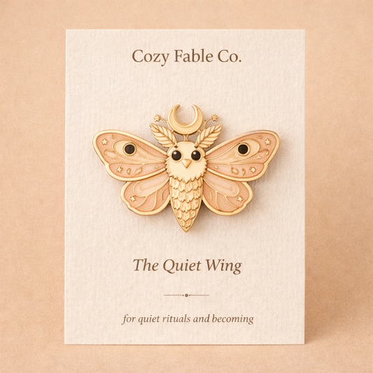 The Quiet Wing - Enamel Pin