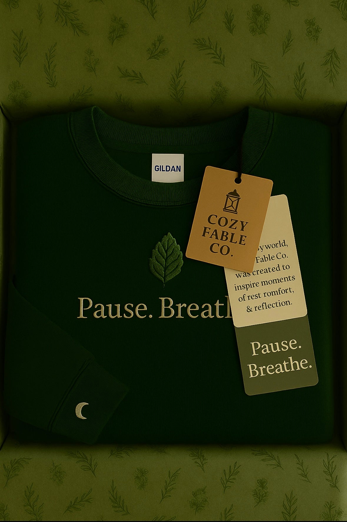 Pause. Breathe. Sweatshirt -Pre-Order